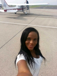 Maheeda in at the airport.jpg