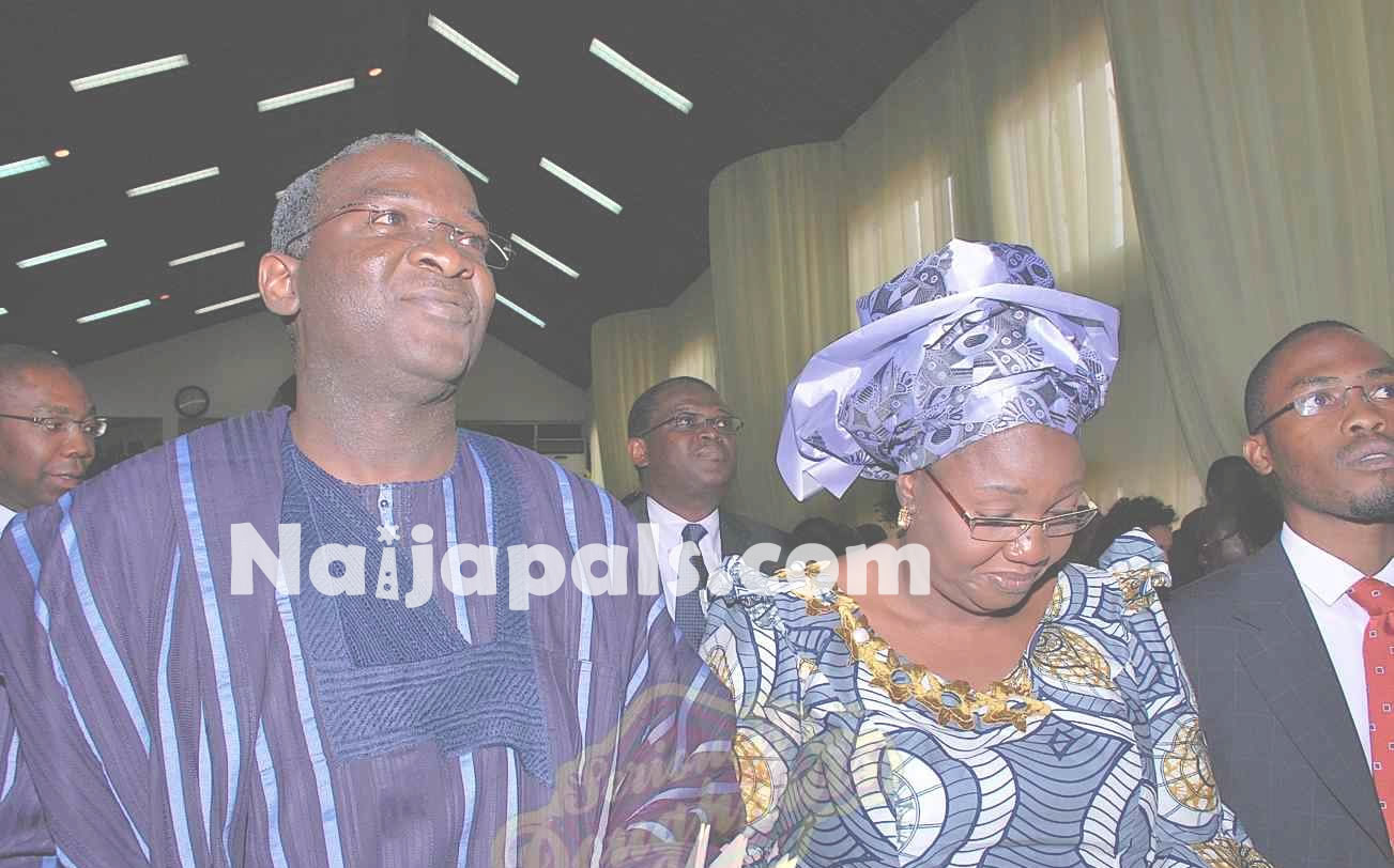 Mr and Mrs Fashola