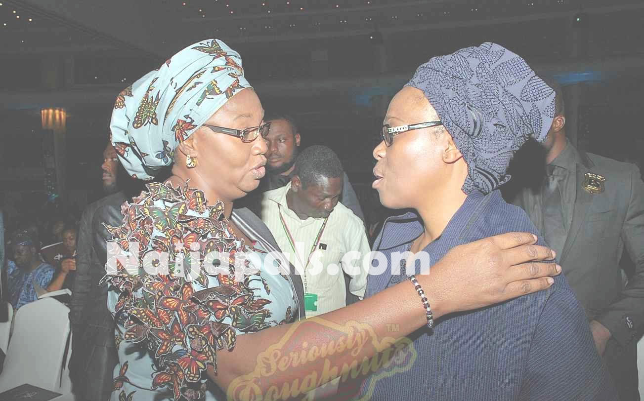 Mrs Olufunlola Aderinokun and Mrs Fashola