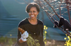 Michelle Obama, A beautiful Farmer