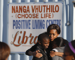 Michelle Obama visit to NANGA VHUTHILO