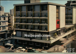Bristol Hotel directly off Broad street, Lagos