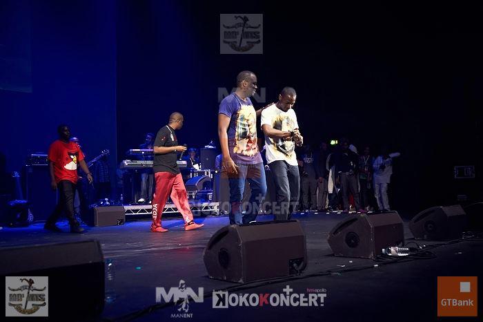 Dbanj and Mohits Performing