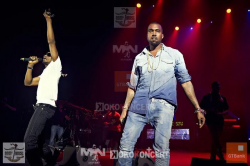 Kanye West and Dbanj