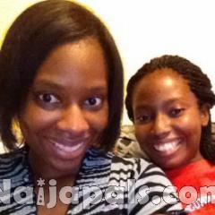 Jennifer and Anita Onita - Sisters came for their sister's wedding in Nigeria