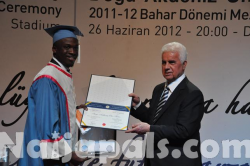 Receiving diploma from the President of the Turkish Republic of North Cyprus..jpg