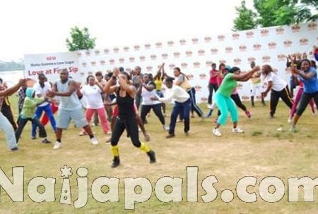Malta Guiness Low Sugar Workout storms Abuja 1