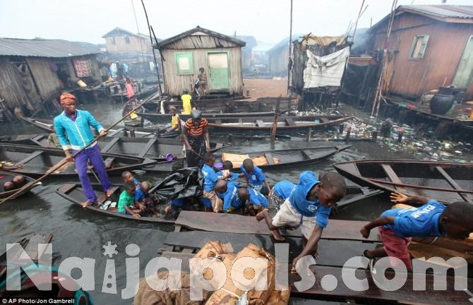 Pictures Of Nigerian Makoko Lagos Slum 1