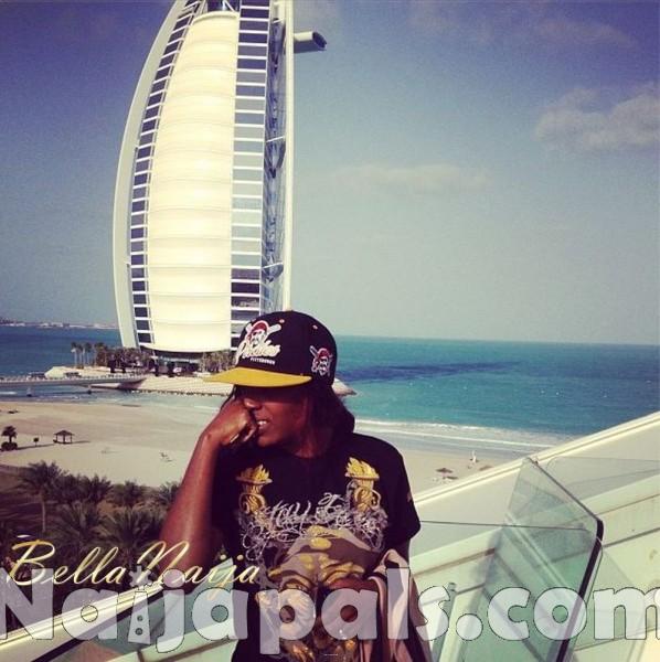 Annie Idibia in Dubai 2