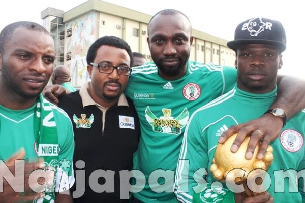 Sunday Mba, Uche Onwudiwe & Obinna Anyalebechi of Guinness