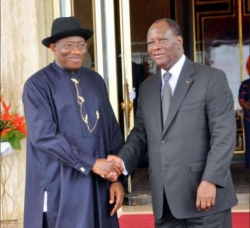 President Jonathan & Wife’s Visit to Ivory Coast 07.JPG