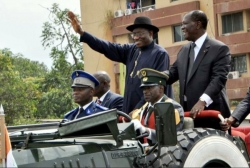 President Jonathan & Wife’s Visit to Ivory Coast 04.JPG