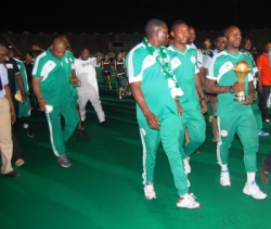 Champions of Africa @ Teslim Balogun Stadium, Lagos.JPG