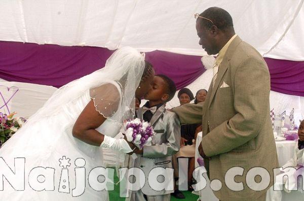 8 Year-Old Boy Marries 61-Year-Old Woman