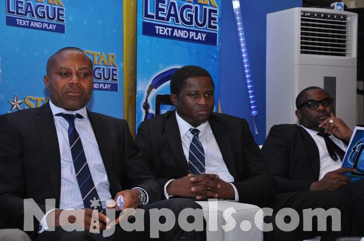 L-R Edem Vindah, Corporate media-public relations manager, Omotunde Adenusi, Brand Manager Star and 