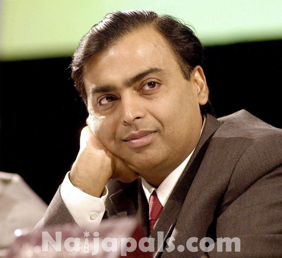 9. Mukesh Ambani
