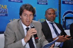 L-R Mr. Walter Drenth, Marketing Director Nigerian Breweries and Edem Vindah Corporate media-Public 