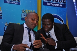 L-R Edem Vindah, Corporate media-Public relations manager and Omotunde Adenusi, Brand Manager Star.J