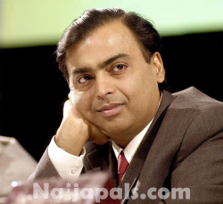 9. Mukesh Ambani