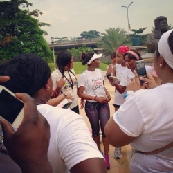 Genevieve Nnaji Runs For Cancer Awareness 6.jpg