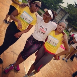 Genevieve Nnaji Runs For Cancer Awareness 5.jpg