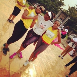 Genevieve Nnaji Runs For Cancer Awareness 4.jpg