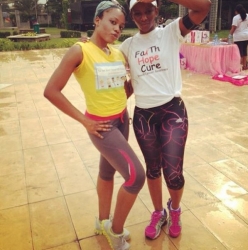 Genevieve Nnaji Runs For Cancer Awareness 3.jpg