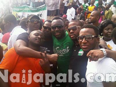 Nigeria Celebrity Fuel Subsidy Protest (7)