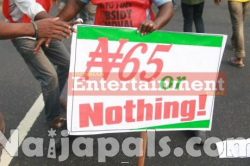 Nigeria Celebrity Fuel Subsidy Protest (25)