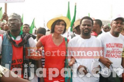 Nigeria Celebrity Fuel Subsidy Protest (32)