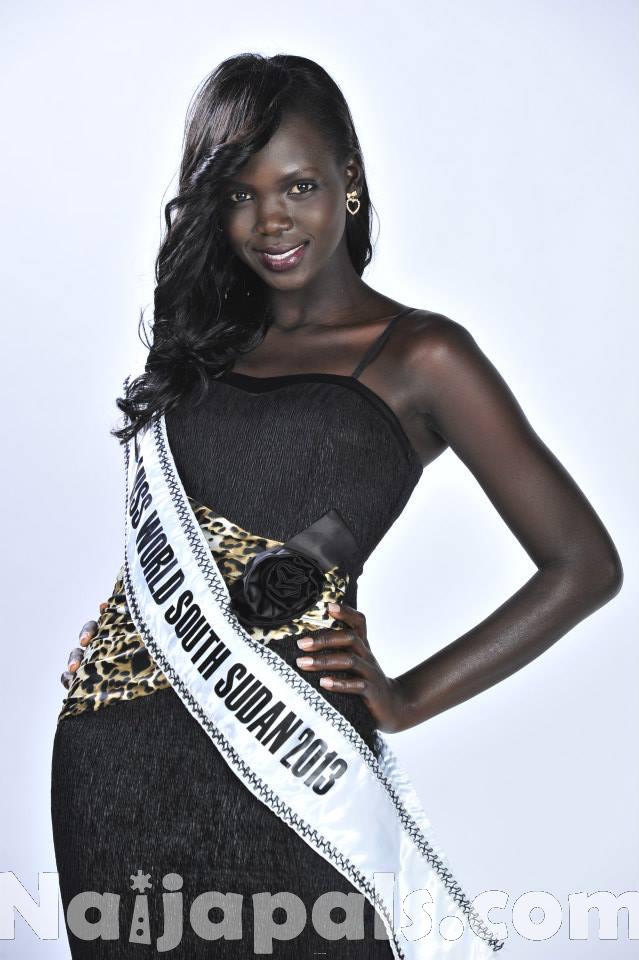 Miss South Sudan - Modong Manuela Mogga