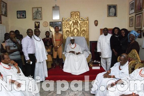 At the Oba's palace