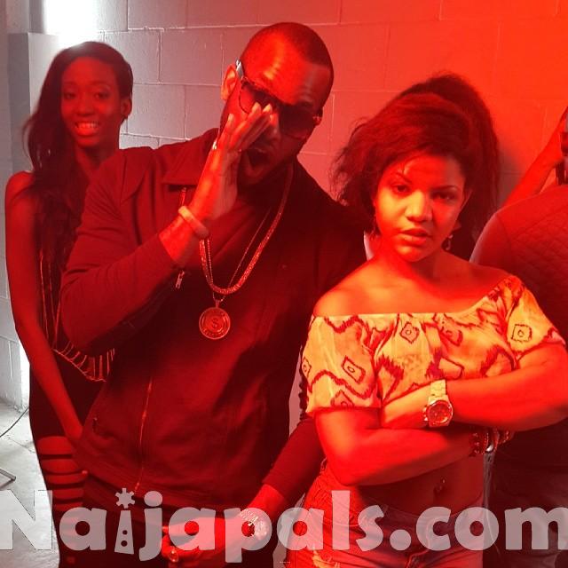 Banky-W-shoots-new-video-Jasi-with-Sesan-Ogunro-in-UK-6