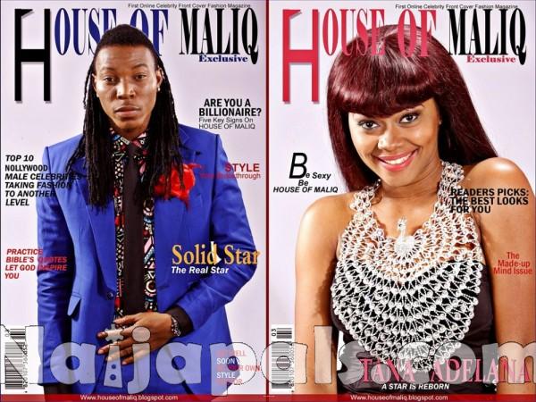 Solid Star & Tana Adelana covers House of Maliq Magazine