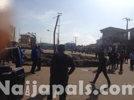 Police Attack Governor Fayemi And Senator Ojudu 6