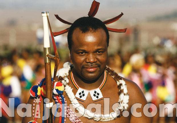 King Mswati III, Swaziland