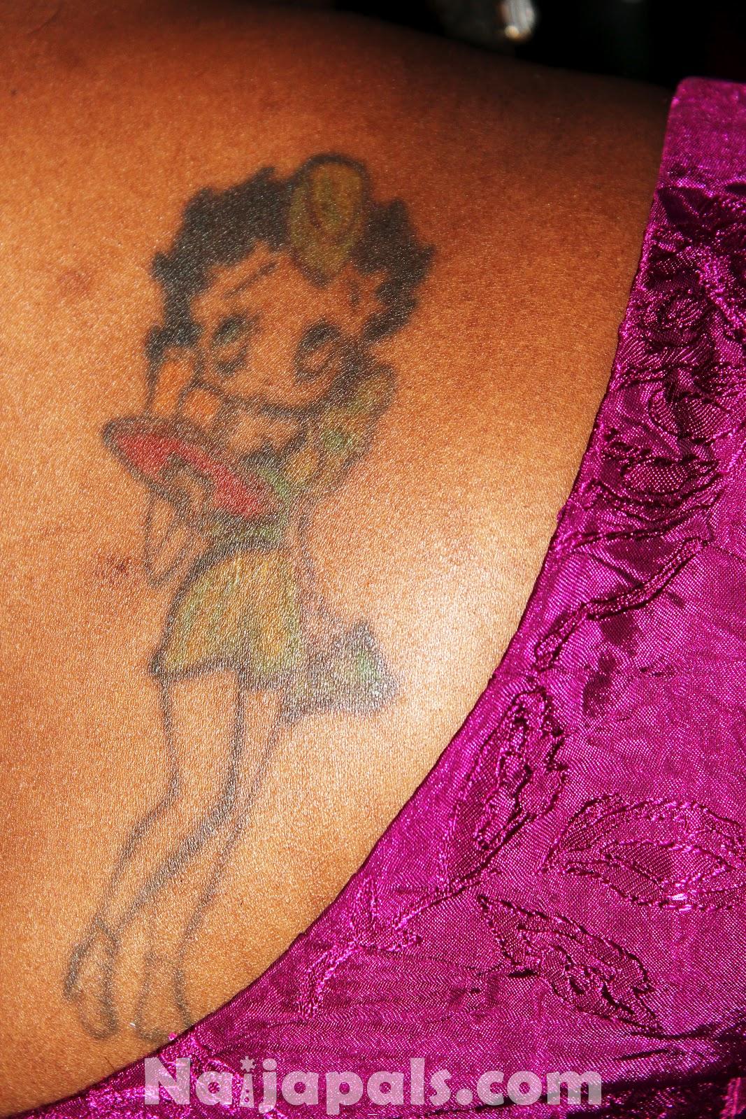 BETTY BOOP TATTOO