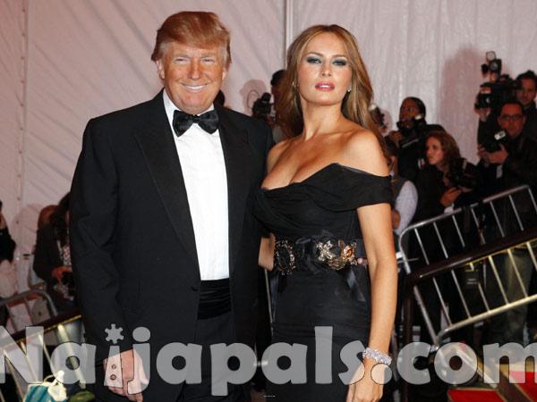 8. Donald Trump and Melania