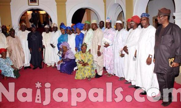 Jonathan Meets With Yoruba Council Of Elders_Naijapals 07