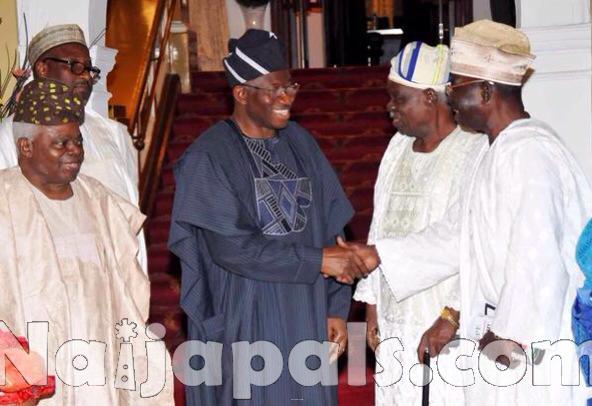 Jonathan Meets With Yoruba Council Of Elders_Naijapals 06