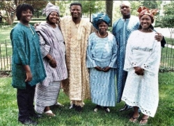 Kelvin, His father, His Mother, and Siblings Celebrating Father's Day 2013.jpg