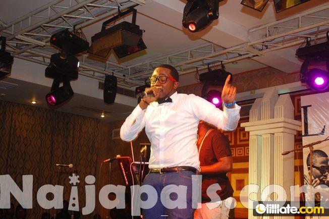Ice Prince performing on stage