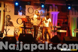 Artists on stage