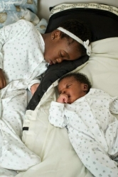 18. Mercy Johnson's daughter Purity and son, Prince Henry.jpg