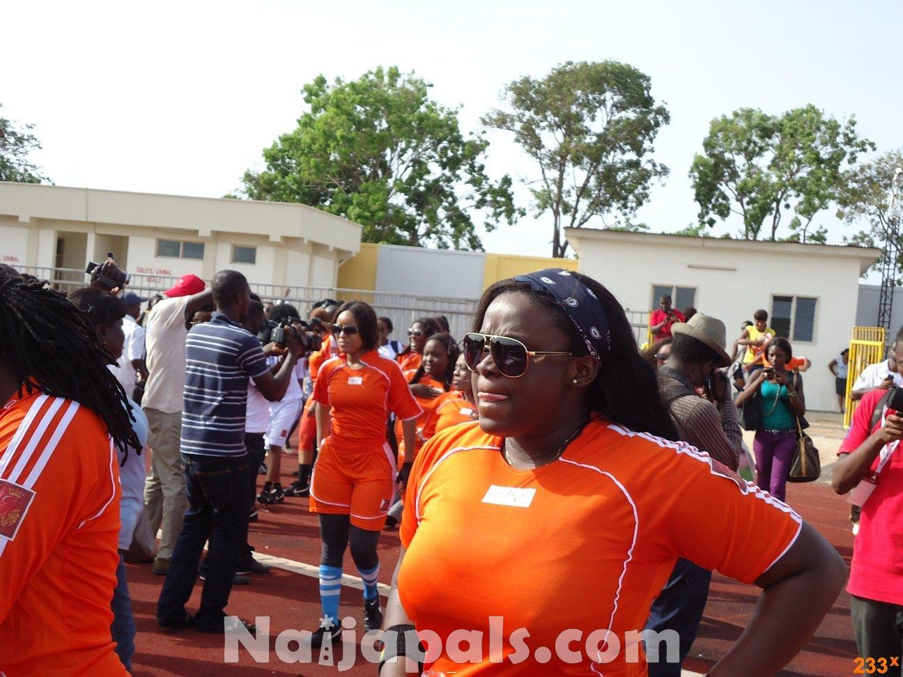 Ghana Female Celebrities Soccer Match 64