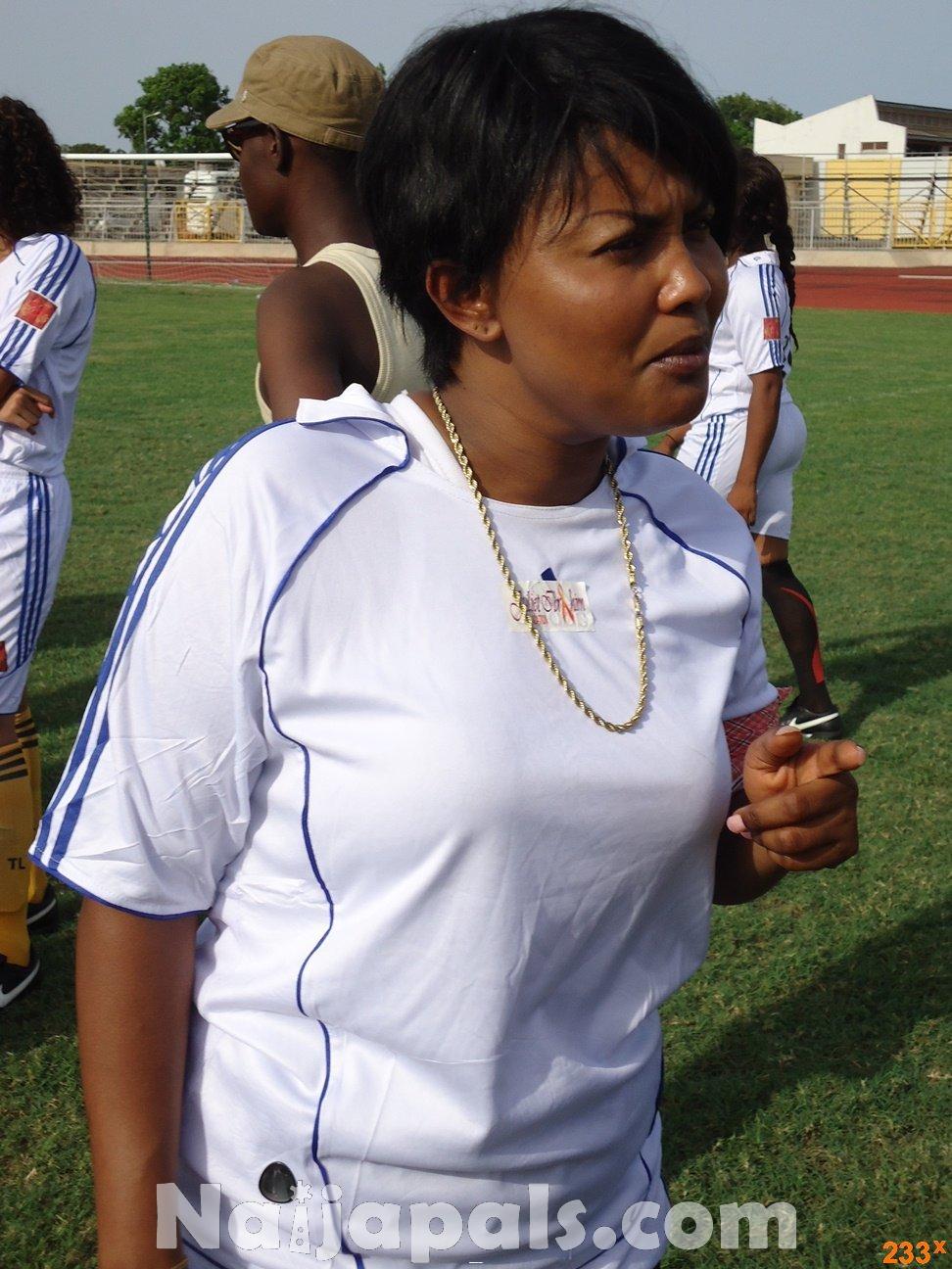Ghana Female Celebrities Soccer Match 108