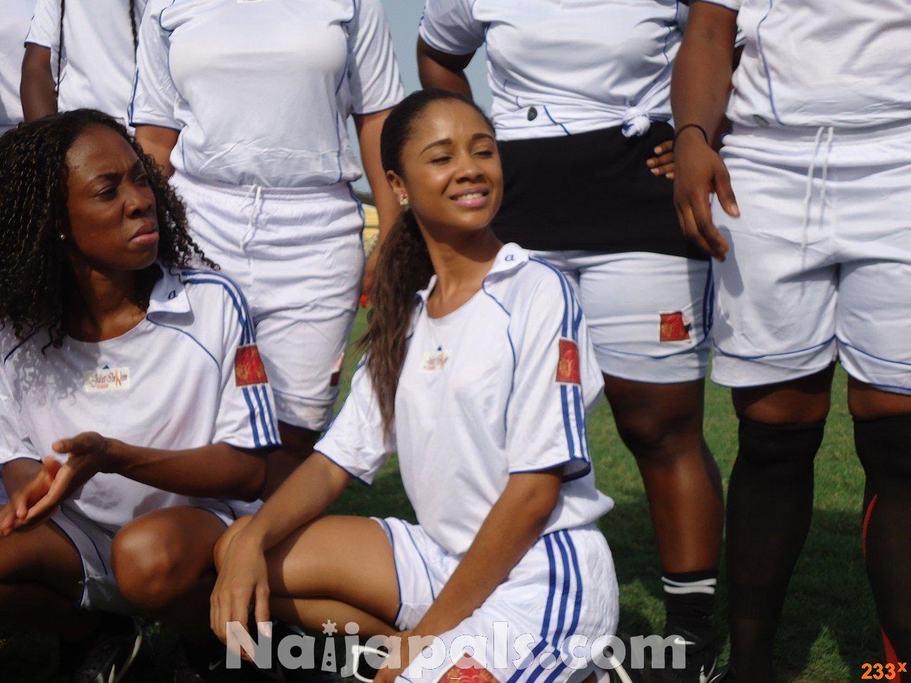 Ghana Female Celebrities Soccer Match 114