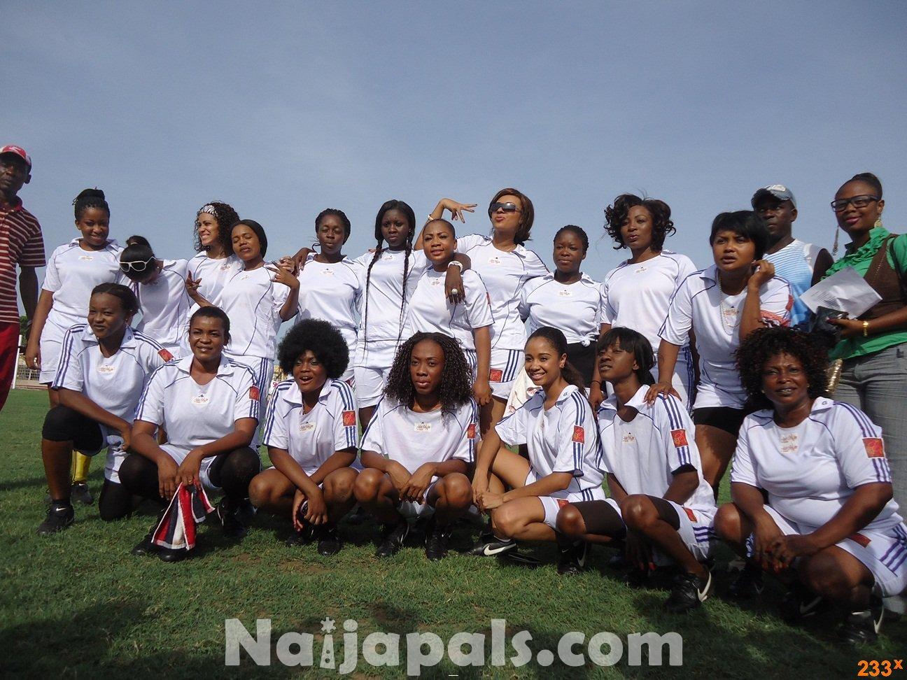 Ghana Female Celebrities Soccer Match 135